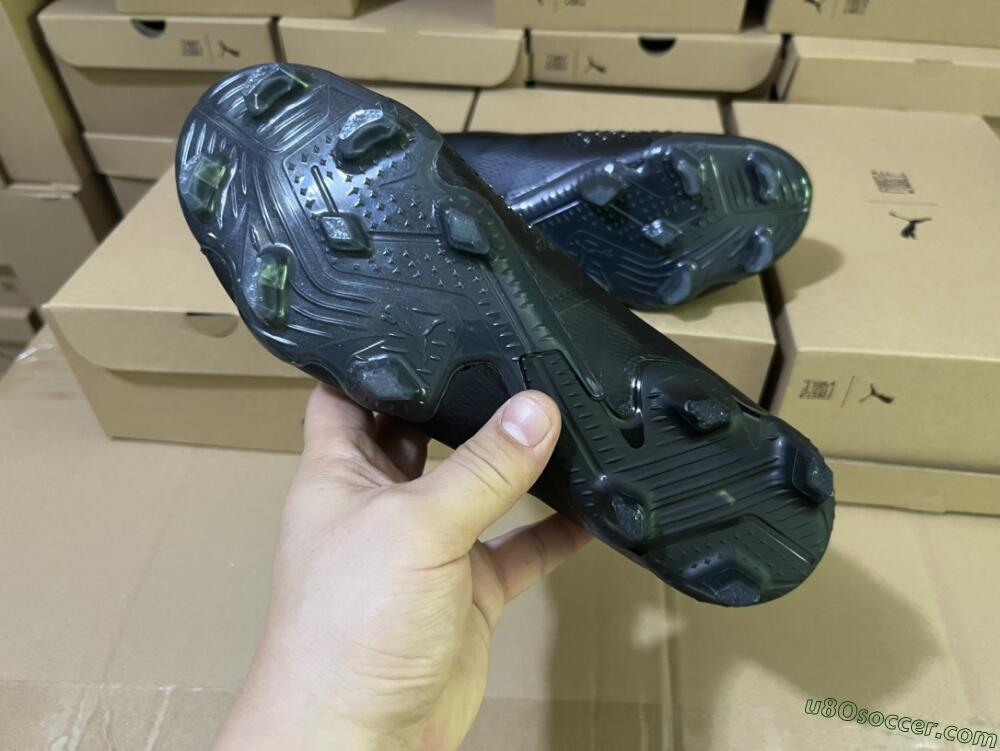 Puma Future Ultimate FG Firm Ground Soccer Cleats - Black/White