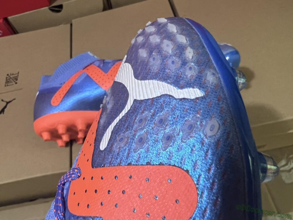 Puma Future Ultimate MG Multi Ground Soccer Cleats - Blue/Orange/White