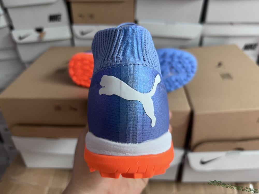 Puma Future Ultimate TF Artificial Turf Soccer Shoes - Blue/Orange/White