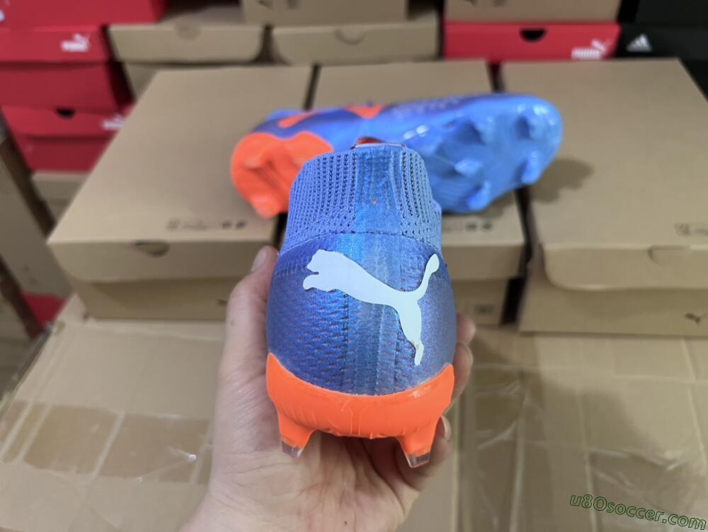 Puma Future Ultimate FG Firm Ground Soccer Cleats - Blue/Orange/White