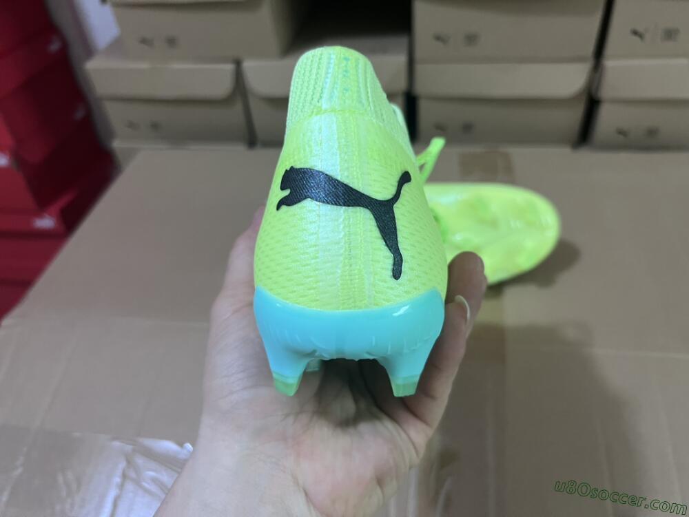 Puma Future Ultimate FG Firm Ground Soccer Cleats - Green/Blue/Black