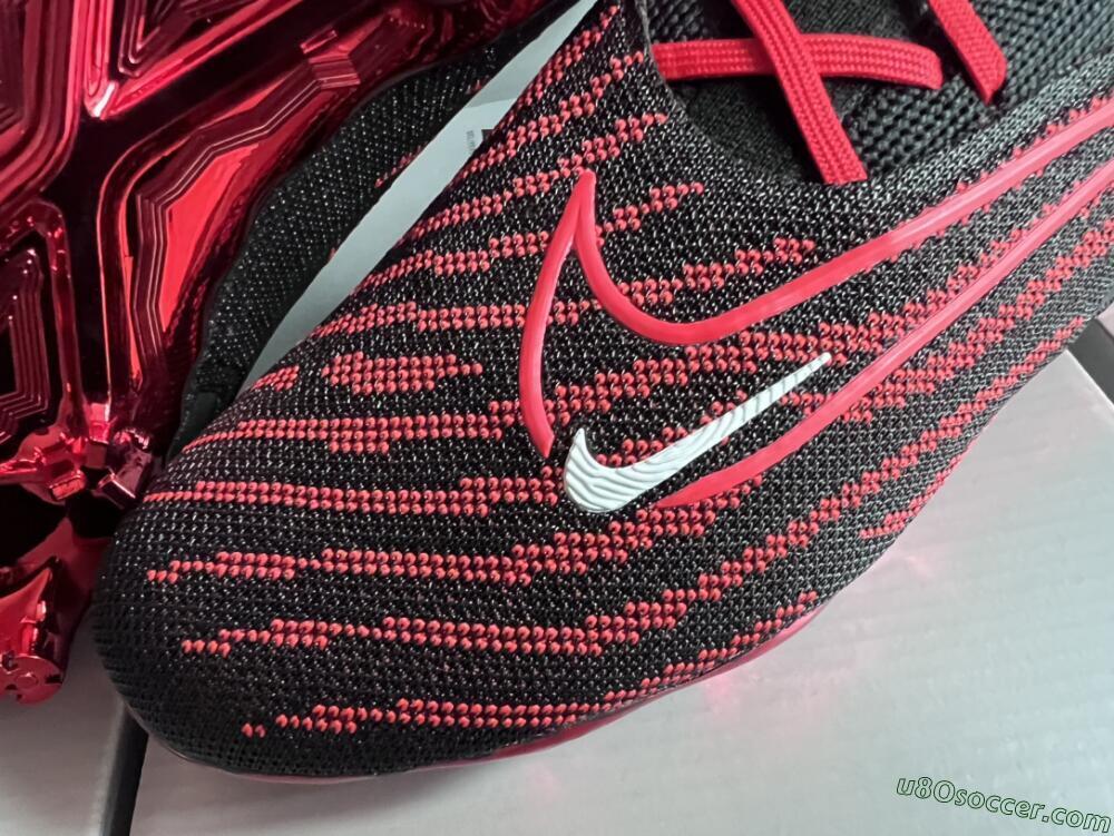 Nike Phantom GX Elite FG Firm Ground Soccer Cleats - Black/Red/White