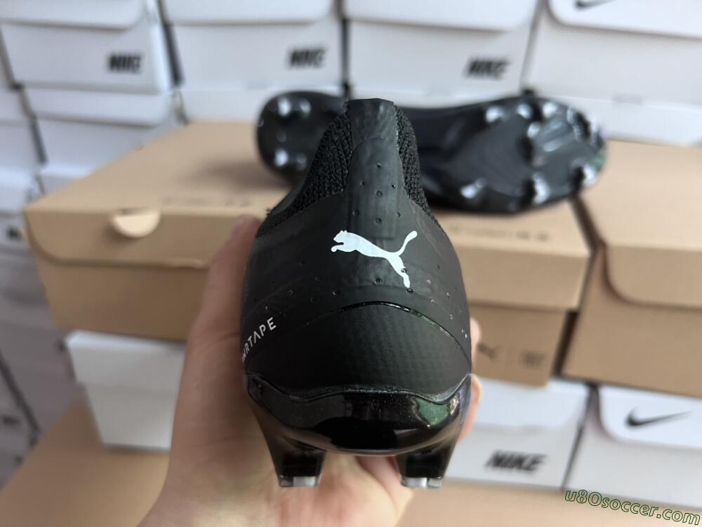 Puma Ultra Ultimate FG Firm Ground Soccer Cleats - Black/Whtie