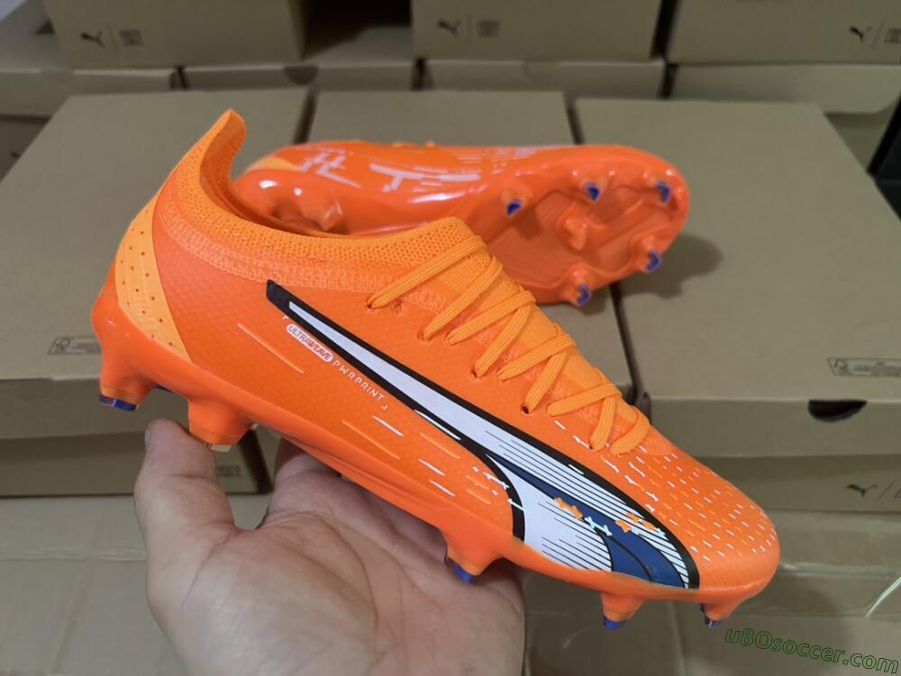 Shop the Best FG Soccer Cleats in Orange, White and Blue