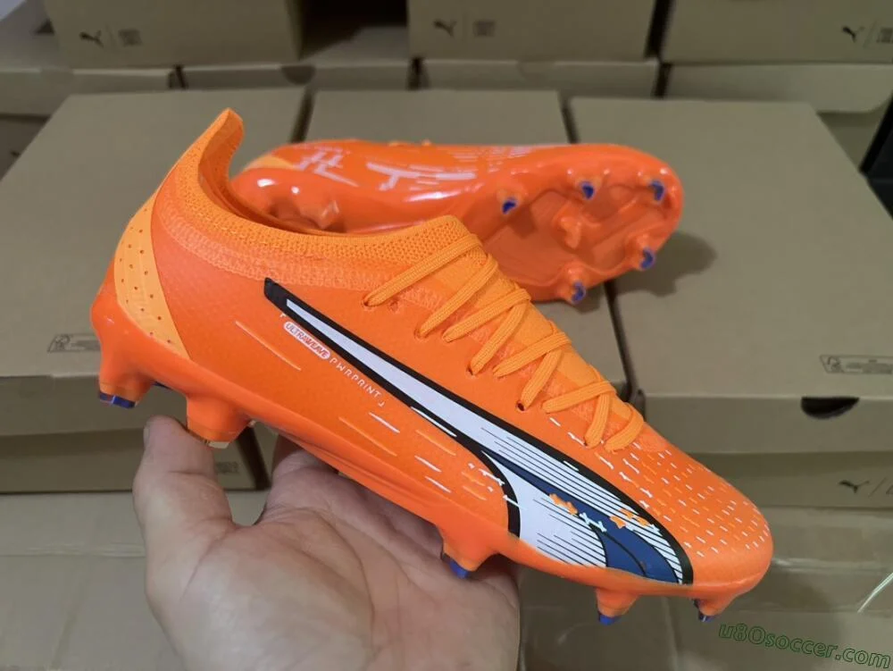 Shop the Best FG Soccer Cleats in Orange, White and Blue