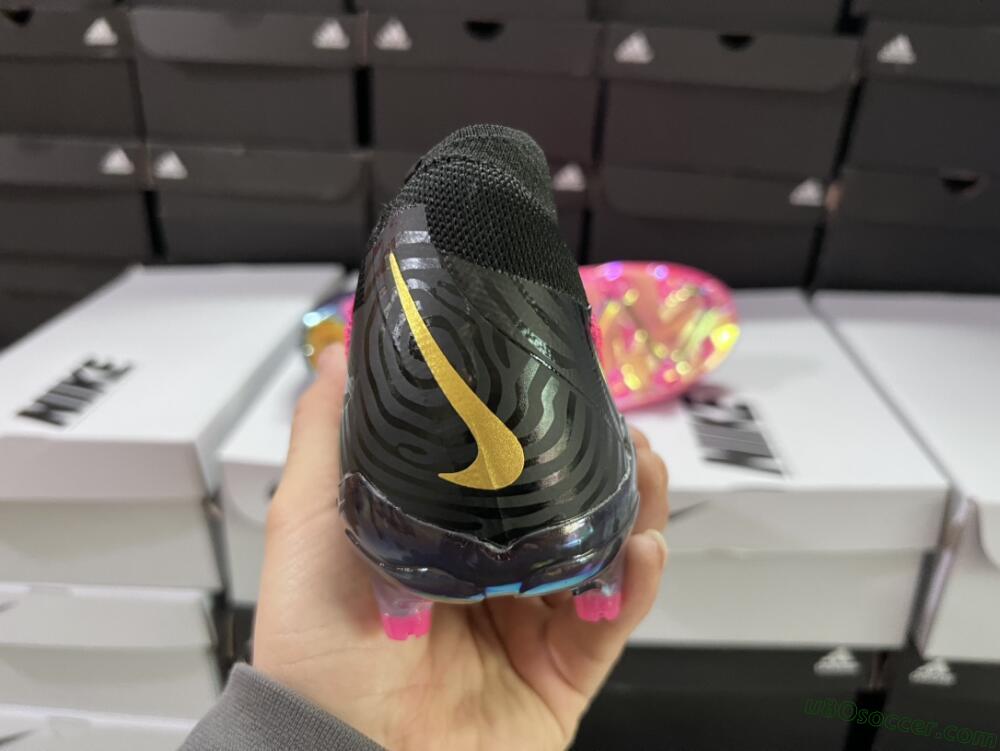 Nike Phantom GX Elite FG Firm Ground Soccer Cleats - Pink/Black