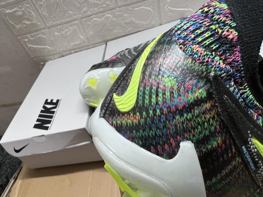 Nike Phantom GX Elite FG Firm Ground Soccer Cleats - Grey/Rainbow