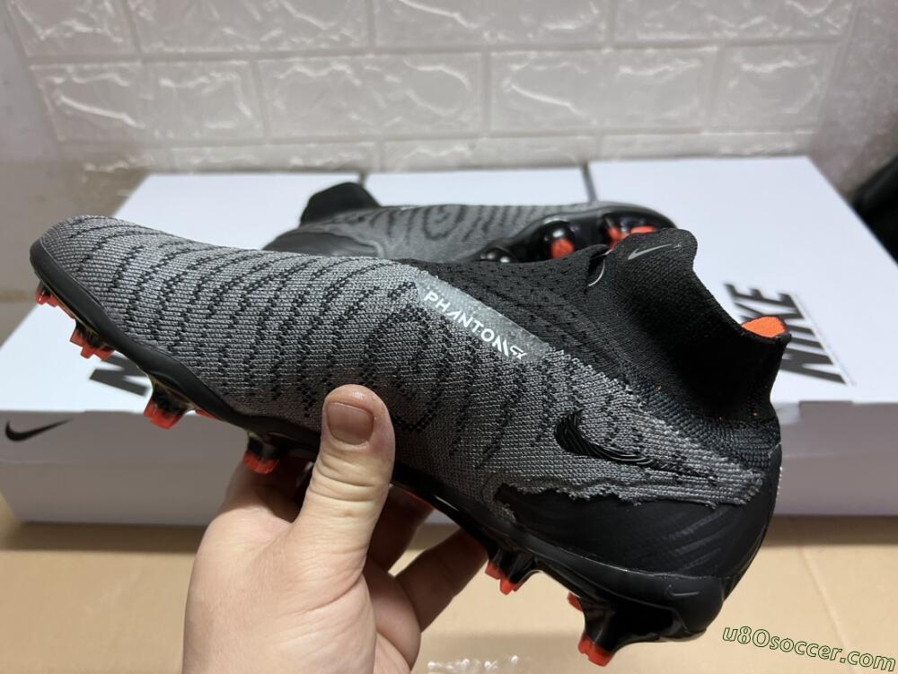 Nike Phantom GX Elite DF FG Firm Ground Soccer Cleats - Black/White