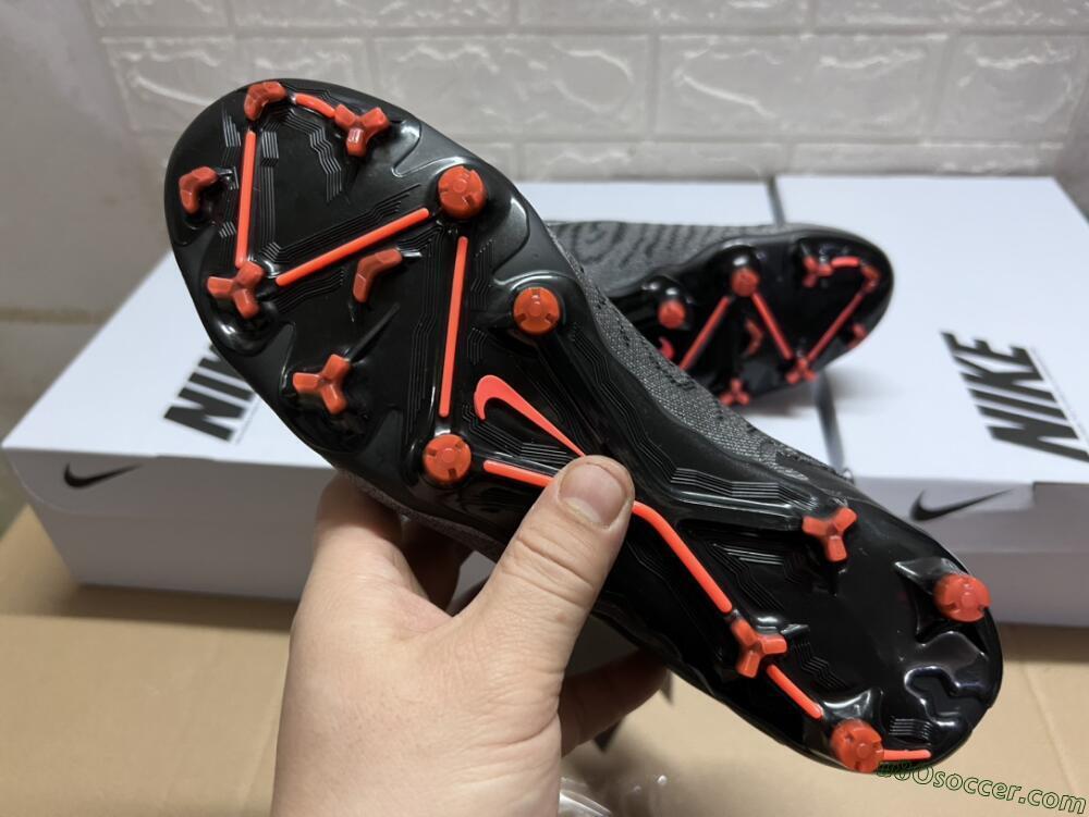 Nike Phantom GX Elite DF FG Firm Ground Soccer Cleats - Black/White