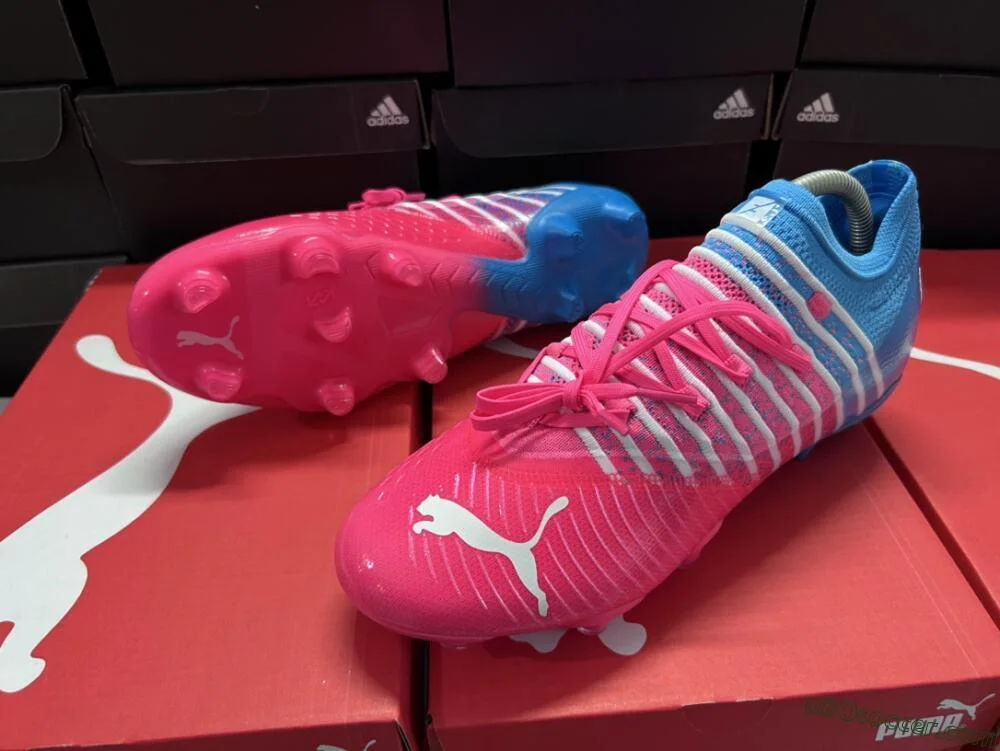 Pink and Blue FG Soccer Cleats: Discover the Puma Future Z