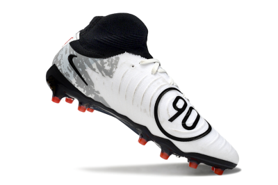 Nike Phantom Luna Elite Total 90 AG Artificial Grass Soccer Cleats - White/Black/Orange