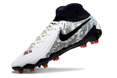 Nike Phantom Luna Elite Total 90 AG Artificial Grass Soccer Cleats - White/Black/Orange