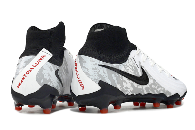 Nike Phantom Luna Elite Total 90 AG Artificial Grass Soccer Cleats - White/Black/Orange