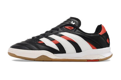 Adidas Predator Mundial IC Indoor & Futsal Soccer Shoes - Black/White/Red