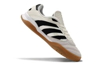 Adidas Predator Mundial IC Indoor & Futsal Soccer Shoes - Beige/Black/Brown
