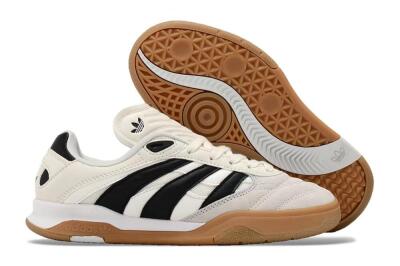 Adidas Predator Mundial IC Indoor & Futsal Soccer Shoes - Beige/Black/Brown