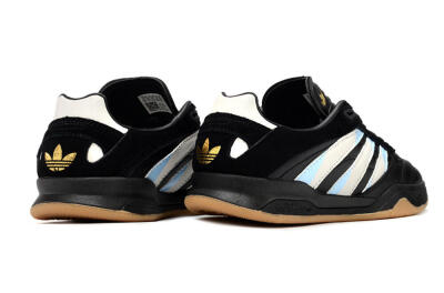 Adidas Predator Mundial IC Indoor & Futsal Soccer Shoes - Black/White/Blue