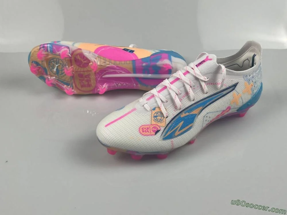 Puma ultra ホワイト/ピンク/イエロー　27.5 51lB1udgV2L.jpg