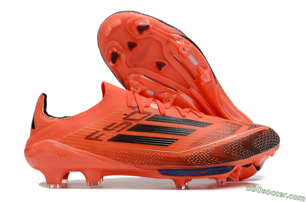 Adidas F50 Lightstrike Pro FG Firm Ground Soccer Cleats - Red/Black/White 1