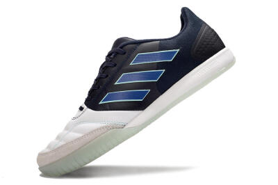 Adidas Top Sala Competition IC Indoor & Futsal Soccer Shoes - White/Black/Blue