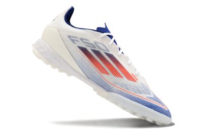 Adidas F50 Pro TF Artificial Turf Soccer Shoes - Blue/Red/Beige