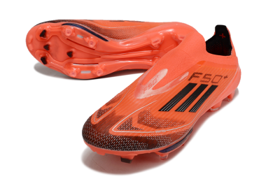 Adidas F50 Lightstrike Pro Laceless FG Firm Ground Soccer Cleats - Red/Black/White