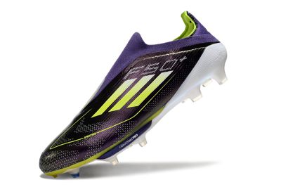 Adidas F50+ Lightstrike Pro FG Firm Ground Soccer Cleats - Purple/Yellow/Blue