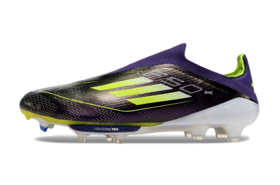 Adidas F50+ Lightstrike Pro FG Firm Ground Soccer Cleats - Purple/Yellow/Blue