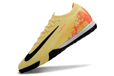 Nike Air Zoom Mercurial Vapor 16 Elit TF Artificial Turf Soccer Shoes - Yellow/Black/Red