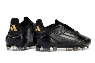 Adidas F50 Elite FG Firm Ground Soccer Cleats - Black/Silver