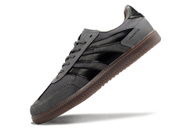 Adidas Predator 24 League Low IC Indoor & Futsal Soccer Shoes - Grey/Black/Brown