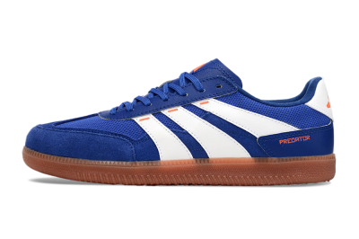 Adidas Predator 24 League Low IC Indoor & Futsal Soccer Shoes - Blue/White/Brown