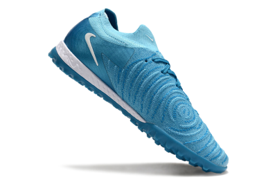 Nike Phantom GX 2 Elite TF Artificial Turf Soccer Shoes - Blue Fury/White