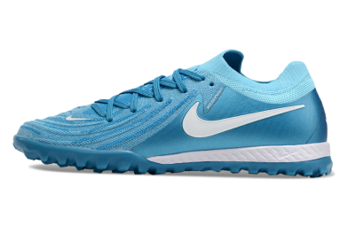 Nike Phantom GX 2 Elite TF Artificial Turf Soccer Shoes - Blue Fury/White