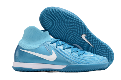 Nike Phantom Luna Elite NU IC Indoor & Futsal Soccer Shoes - Blue Fury/White