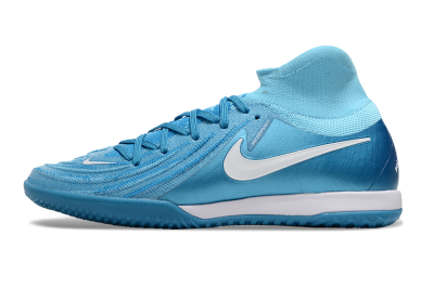 Nike Phantom Luna Elite NU IC Indoor & Futsal Soccer Shoes - Blue Fury/White