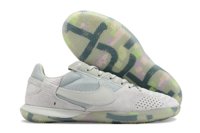 Nike Street Gato IC Indoor & Futsal Soccer Cleats - Grey/Green/Mint