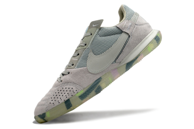 Nike Street Gato IC Indoor & Futsal Soccer Cleats - Grey/Green/Mint