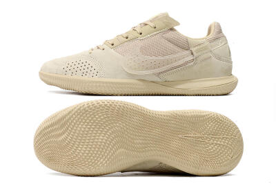 Nike Street Gato IC Indoor & Futsal Soccer Cleats - Beige/Beige