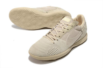 Nike Street Gato IC Indoor & Futsal Soccer Cleats - Beige/Beige