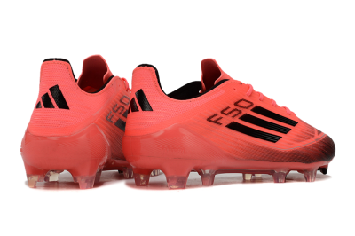 Adidas F50 Adizero FG Firm Ground Soccer Cleats - Red/Black