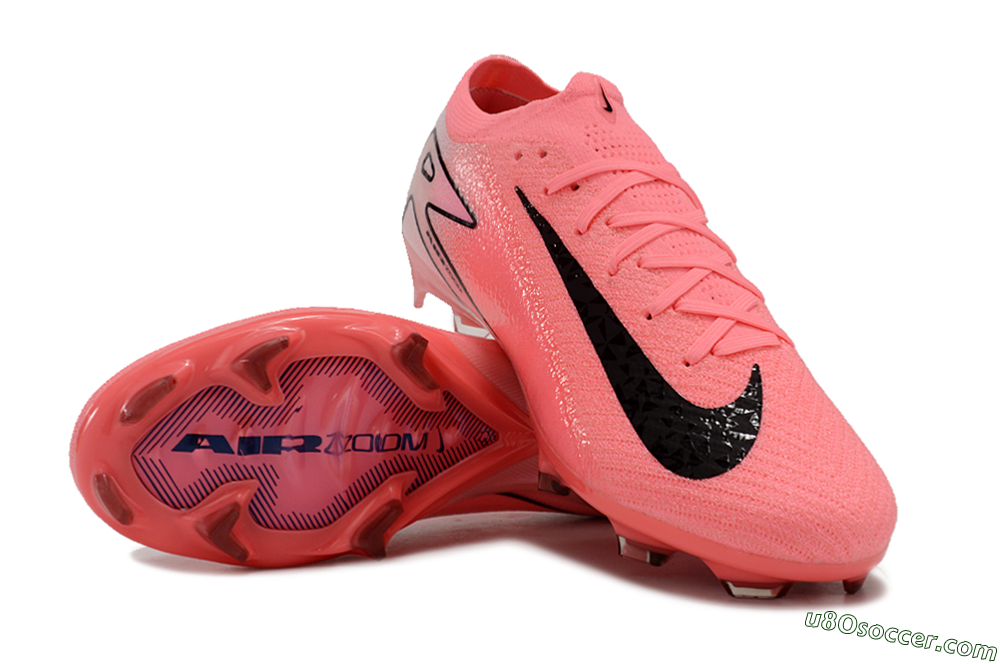 Nike Air Zoom Mercurial Vapor 16 Elit FG Firm Ground Soccer Cleats - Pink/Black 3