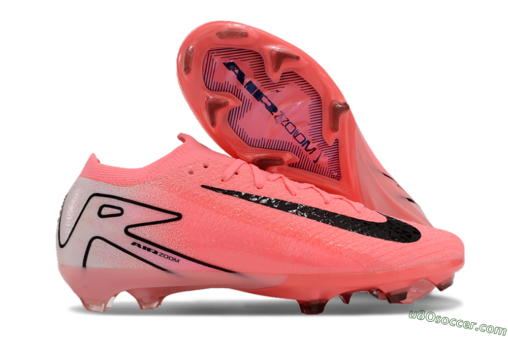 Nike Air Zoom Mercurial Vapor 16 Elit FG Firm Ground Soccer Cleats - Pink/Black 1
