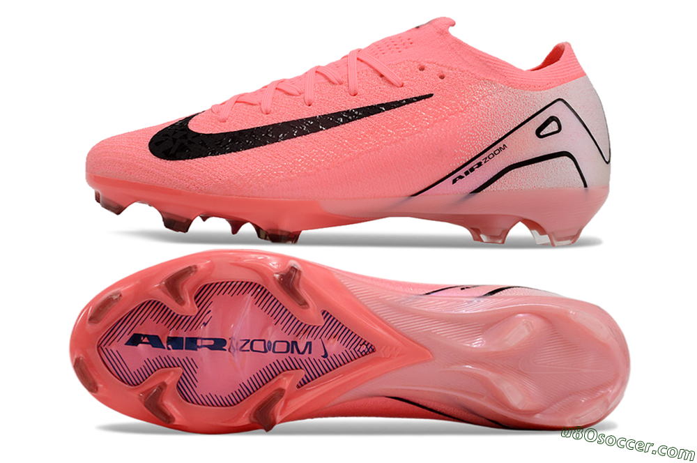 Nike Air Zoom Mercurial Vapor 16 Elit FG Firm Ground Soccer Cleats - Pink/Black 0