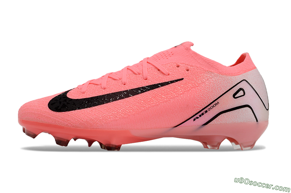 Nike Air Zoom Mercurial Vapor 16 Elit FG Firm Ground Soccer Cleats - Pink/Black 2