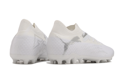Puma Future Ultimate MG Multi Ground Soccer Cleats - White/Silver