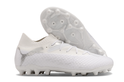 Puma Future Ultimate MG Multi Ground Soccer Cleats - White/Silver