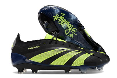 Adidas Predator Accuracy+ FG Firm Ground Soccer Cleats - Black/Yellow