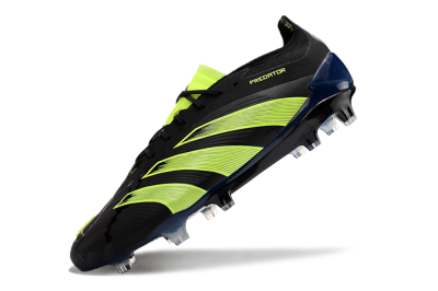 Adidas Predator Accuracy+ FG Firm Ground Soccer Cleats - Black/Yellow