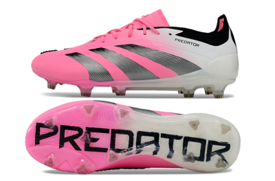 Adidas Predator Accuracy.1 FG Firm Ground Soccer Cleats - Pink/Black/White